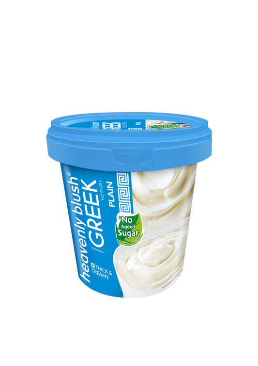 Heavenly Blush Greek Yogurt Original 1 Kg kemasan pail tinggi protein
