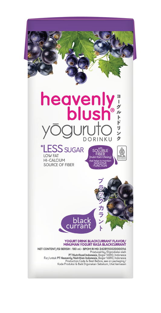 Kemasan tetra Yoguruto Drink Blackcurrant 180ml