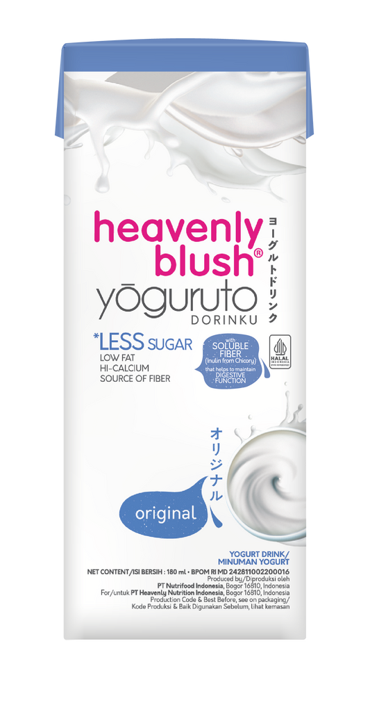 Kemasan tetra Yoguruto Drink Wholesome Original 180ml