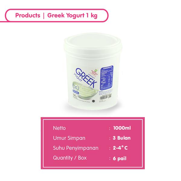 Greek Yogurt Original 1 Kg Heavenly Blush