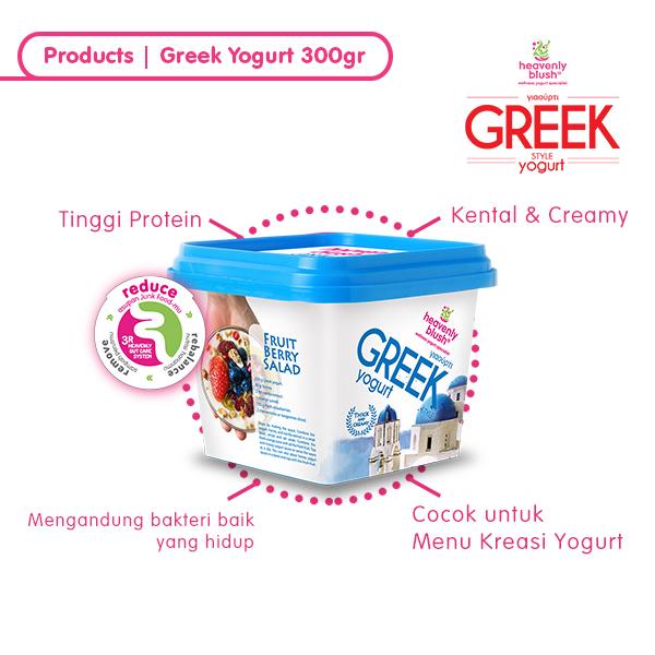 Greek Yogurt Original 300gr Heavenly Blush