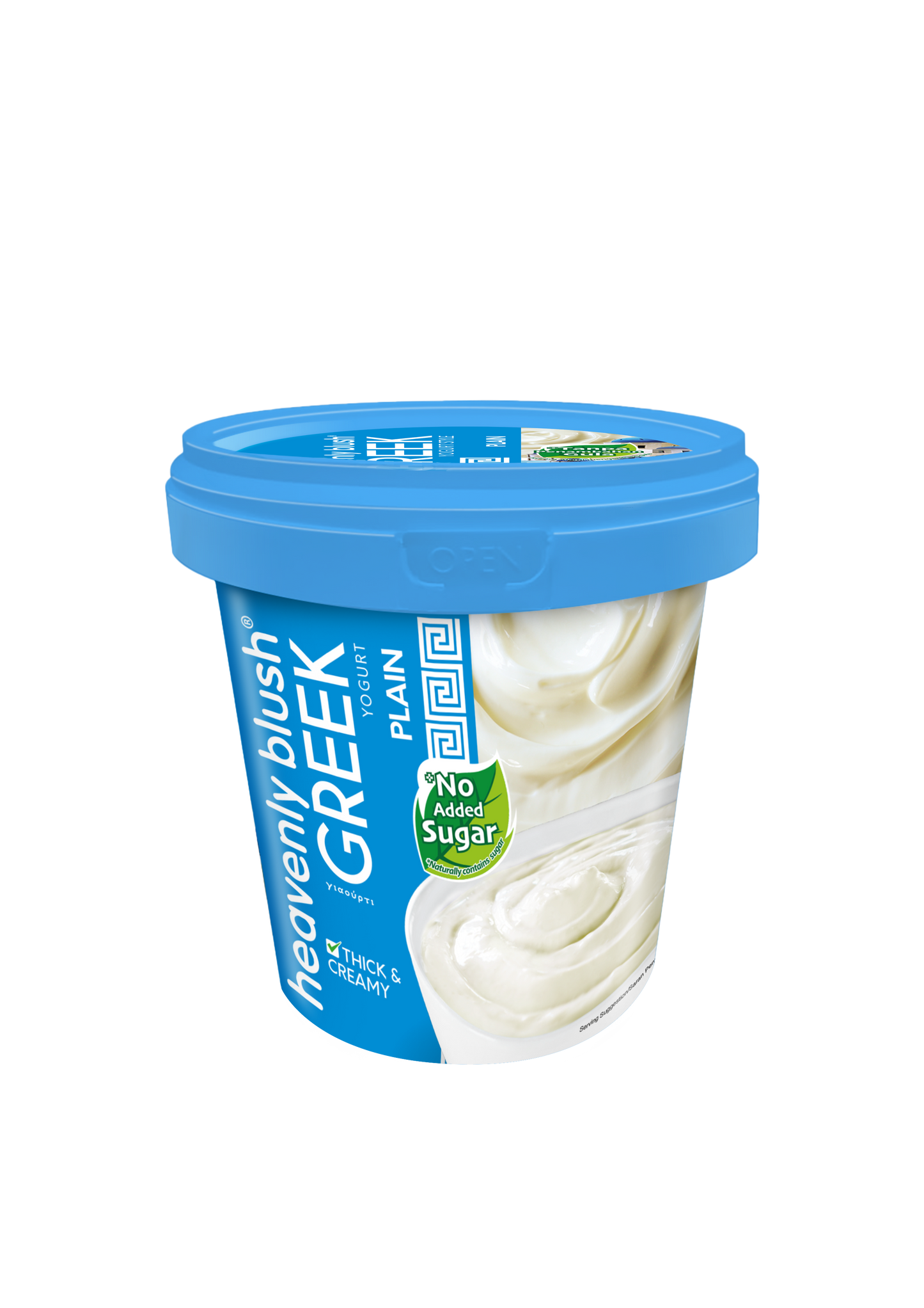 Heavenly Blush Greek Yogurt Original 1 Kg kemasan pail tinggi protein