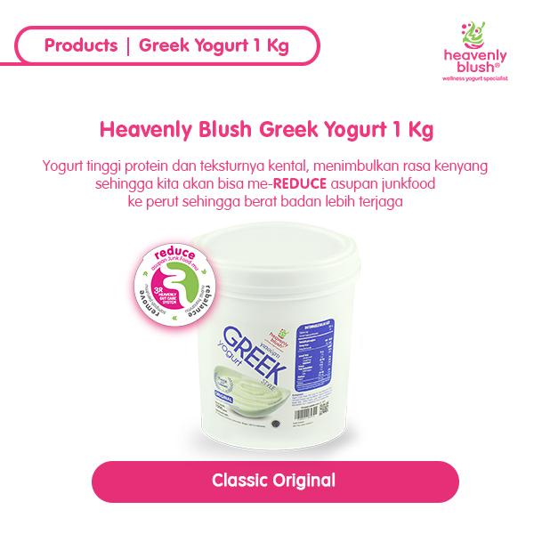 Greek Yogurt Original 1 Kg Heavenly Blush