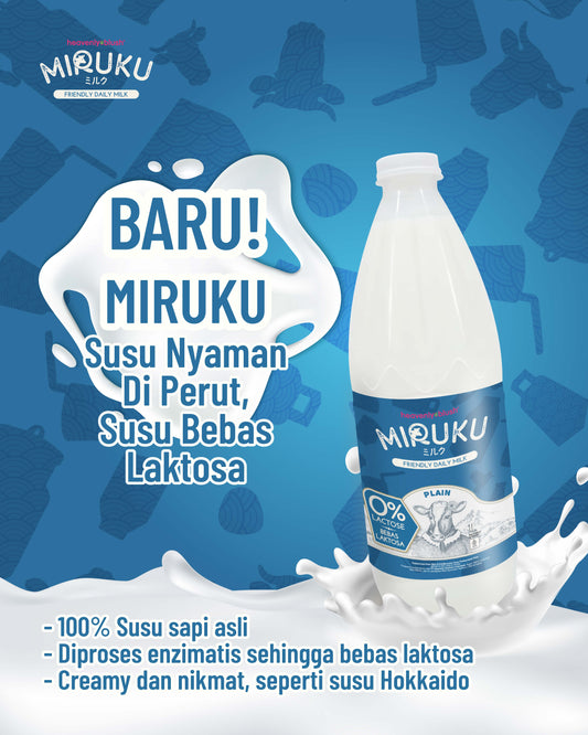 Miruku - Bebas Laktosa [1 Liter] - Promo 2 Botol