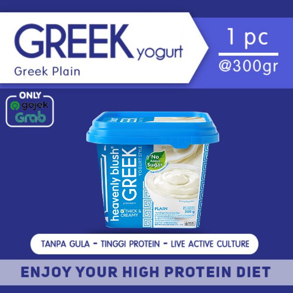 [Bundling 3pcs] Greek Yogurt High Protein 300ml + Free Tummy Bar Pouch