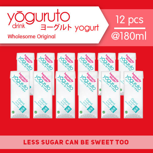 Yoguruto Rendah Gula [180ml]