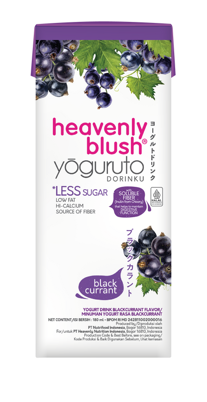 Kemasan tetra Yoguruto Drink Blackcurrant 180ml