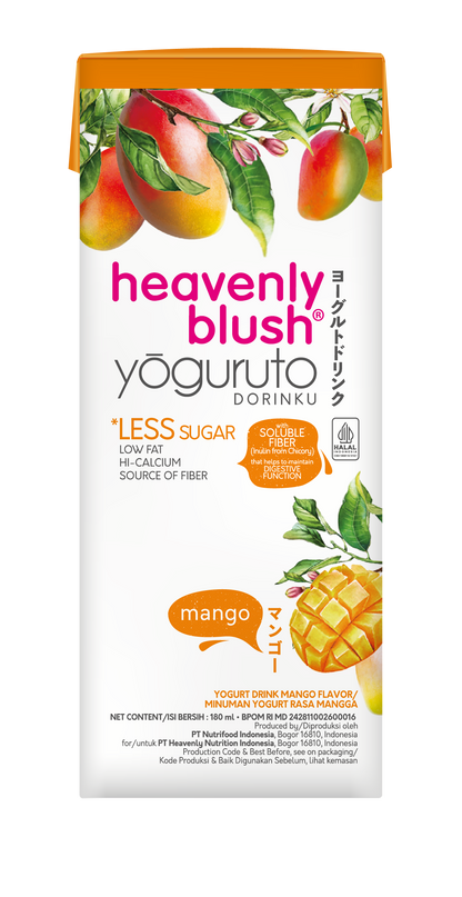 Kemasan tetra Yoguruto Drink Mango 180ml