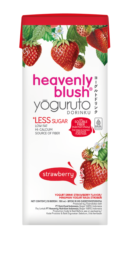 Kemasan tetra Yoguruto Drink Strawberry 180ml