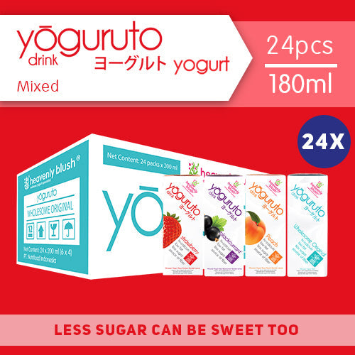 Yoguruto Rendah Gula [180ml]