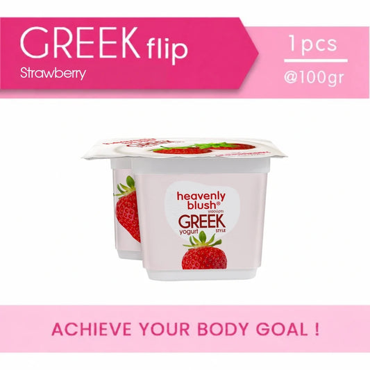 Greek Yogurt Strawberry 100gr Heavenly Blush